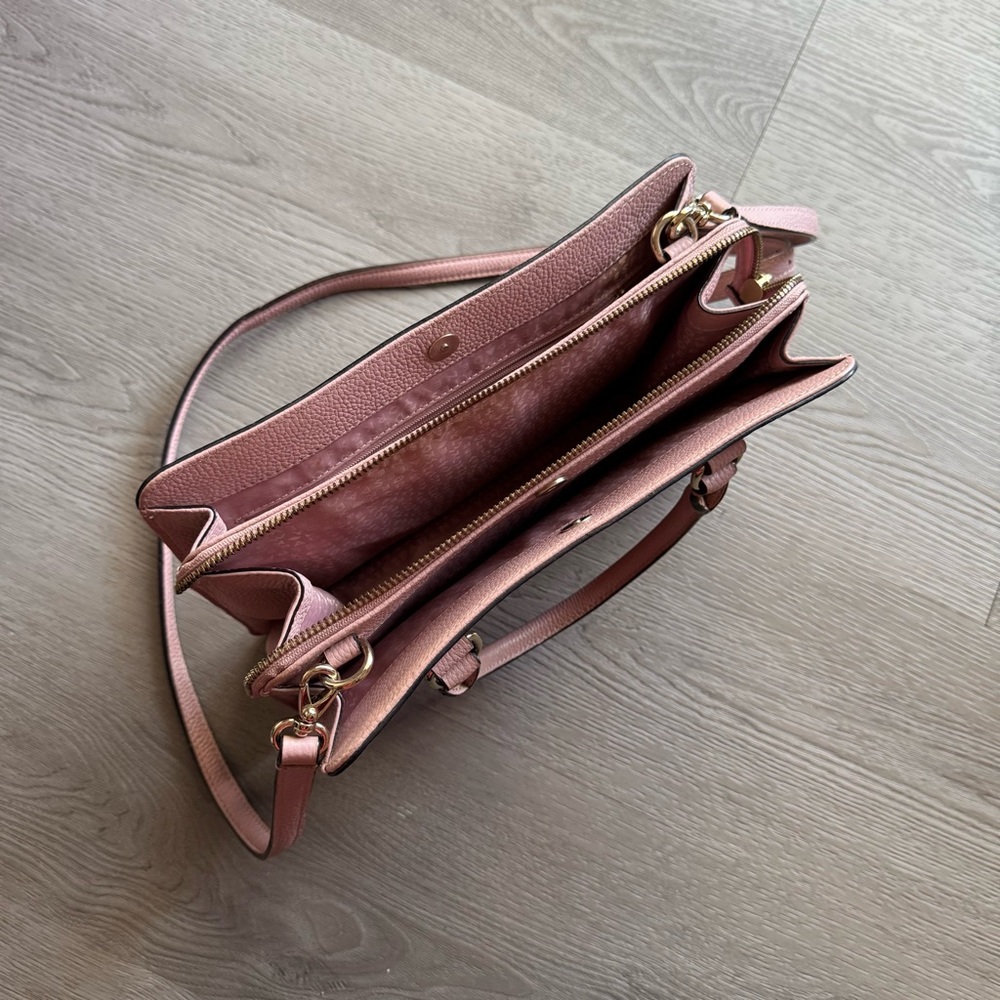 kate spade Dusty Pink Leather Satchel - Picture 6 of 15